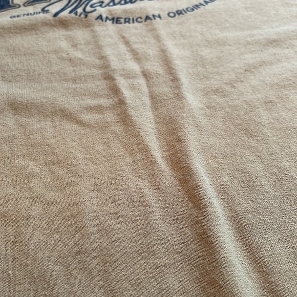 Hingham MA Jerzees Taupe Cotton T-Shirt - Picture 6 of 6